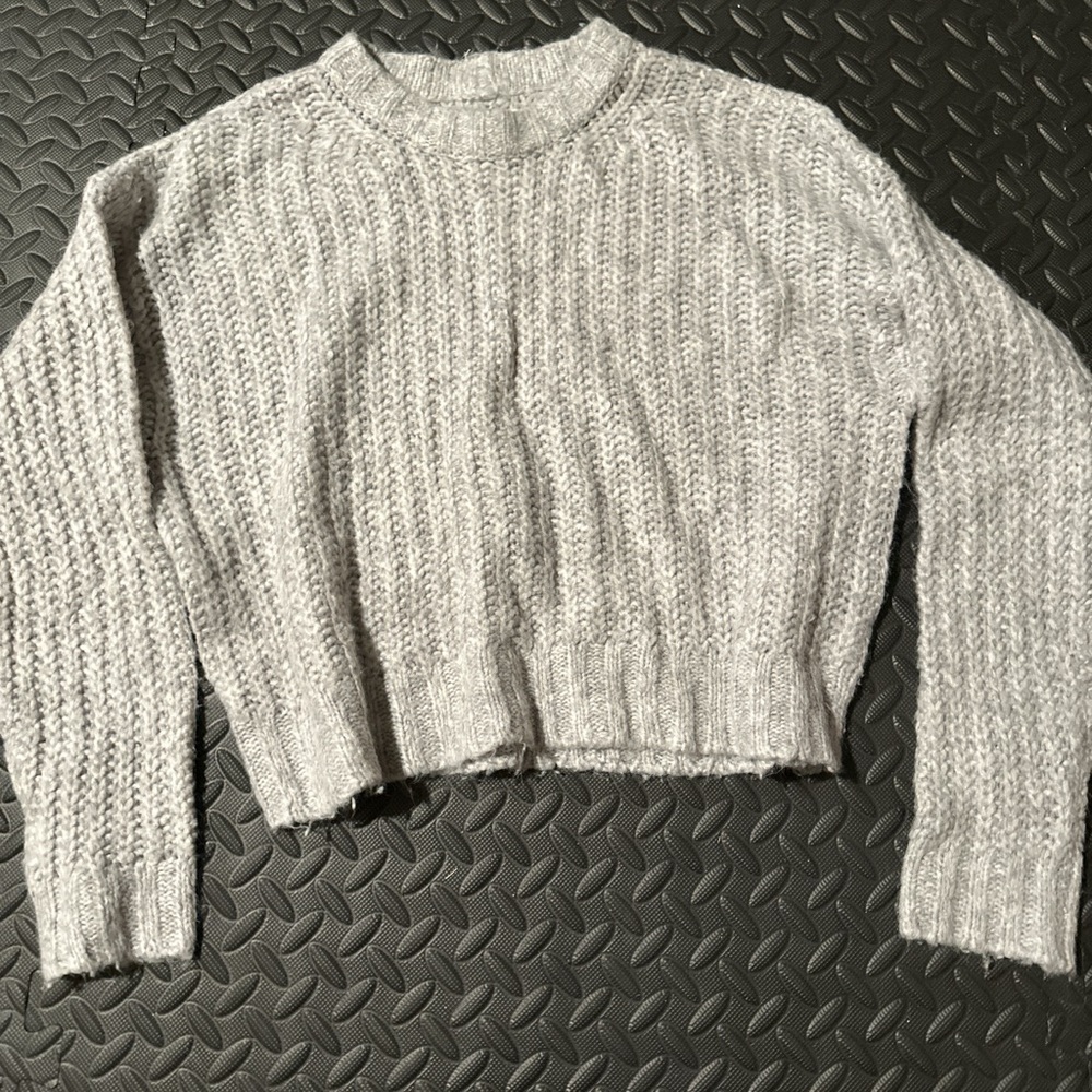 Cozy Gray Women's Sweater